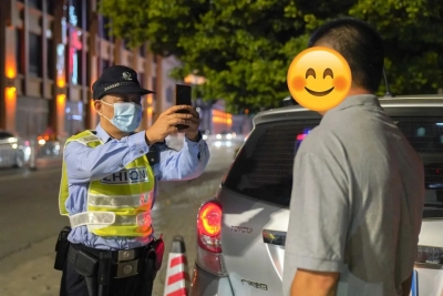 警灯闪烁保平安！梅江公安开展“秋季会战”第九轮统一清查行动