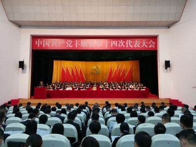 中国共产党丰顺县第十四次代表大会开幕，奋力谱写丰顺苏区高质量振兴发展新篇章