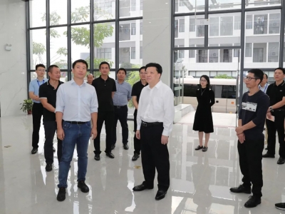 张志锋到双十智能科技公司调研