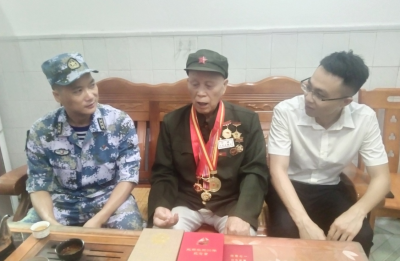 ​忆峥嵘、送温情！兴宁市人武部走访慰问抗美援朝老兵