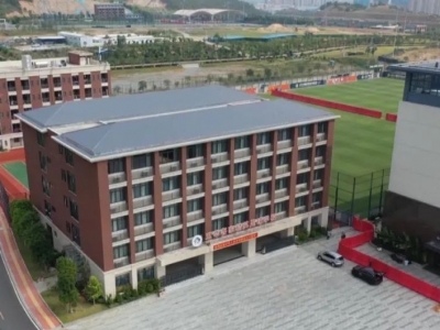 五华横陂足球小镇一期工程收尾 二期工程按计划推进