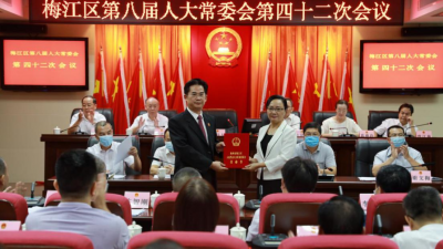 刘鹏飞被任命为梅江区人民法院代理院长