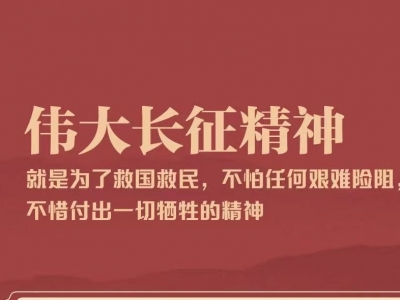 致敬长征路 革命理想高于天
