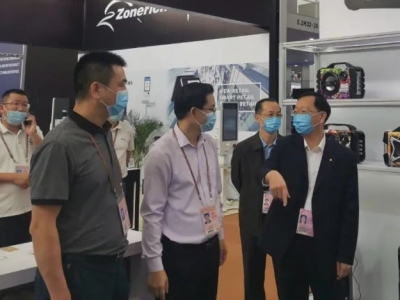 丰顺县领导调研第130届广交会丰顺企业参展情况