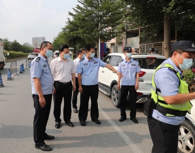 张志锋、罗达祥分别率队督导检查国庆期间安全生产工作