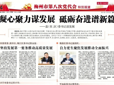 凝心聚力谋发展  砥砺奋进谱新篇！县（市、区）委书记话发展 道期盼...