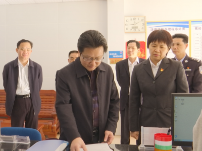 刘鸿涛到蕉岭县委政法委、县公安局、县司法局走访调研