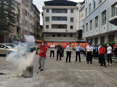 理论→经验！梅江区凤尾社区开展“科普知识进社区 、消防安全共学习”活动