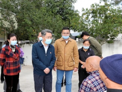 朱少辉率队调研五华县民政、残联工作