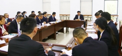 宋才华与人大代表审议《政府工作报告》等报告