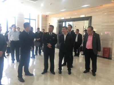 广东省政府副秘书长林积来梅调研梅州综保区验收准备工作