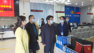 刘鸿涛到蕉岭县财政、税务部门走访调研：精准发力培源挖潜 为高质量发展提供有力财税支撑