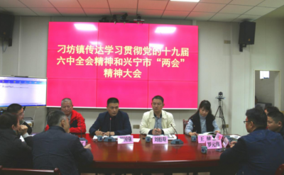 兴宁市刁坊镇专题学习党的十九届六中全会精神