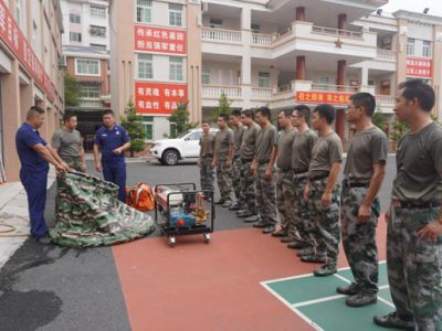 500人、8批次、40天！五华县人武部开展镇应急排民兵轮训