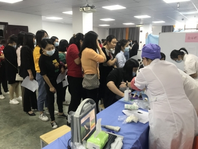 450多名女职工受益！梅州工会开展“两癌”筛查免费体检活动
