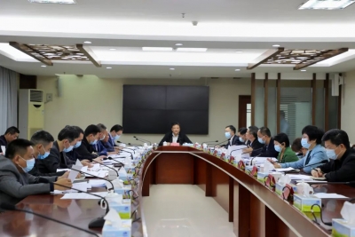 黄增国主持召开县委常委会会议：认真学习贯彻党的十九届六中全会精神