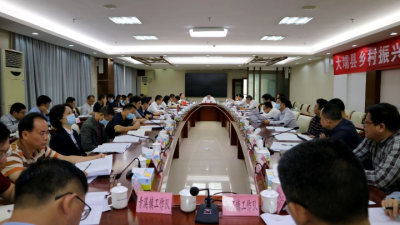 大埔县召开乡村振兴驻镇帮镇扶村工作座谈会