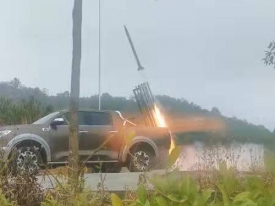 发射！梅县区人工增雨缓解旱情降低森林火险