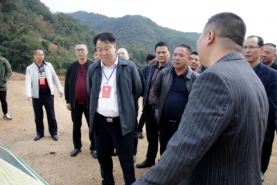 兴宁市政协专题调研铁山嶂矿区矿山生态修复综合治理工程