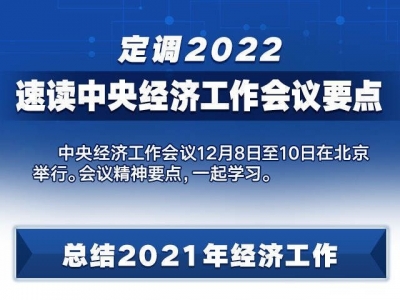 定调2022！速读中央经济工作会议要点