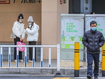 今天白天，梅州气温稍有回升！
