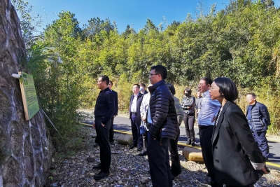 生态环境部华南督察局和省生态环境厅、省住房城乡建设厅调研组一行来梅调研