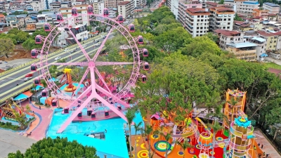 全新亮相，元旦对外开放！嘉应桥头“沉睡”的游乐园“苏醒”啦