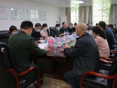 陈煜昌带队到大埔开展2021年度党管武装考评工作