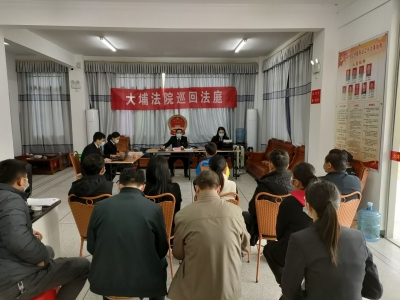 村民故意毁损他人农作物？大埔法院： 巡回法庭开到家！