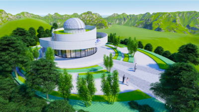 “卡拉比-丘”实景天象馆预计12月中旬完工