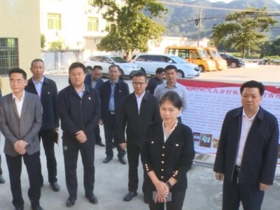 罗盛芬到丰顺县调研基层党建工作