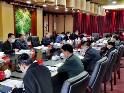 市人大常委会党组理论学习中心组学习会和党组会议召开