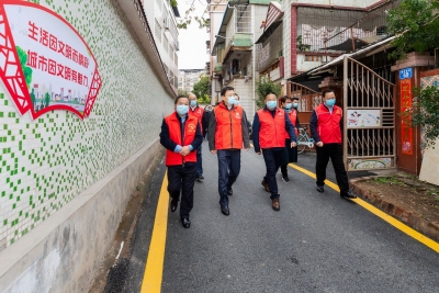 马正勇到梅县区检查全国文明城市创建并走访慰问困难群众：以闭环思维实干作风让群众得到真正实惠