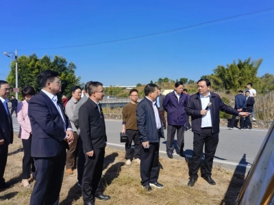 赵坤到丰顺县开展驻镇帮镇扶村调研工作