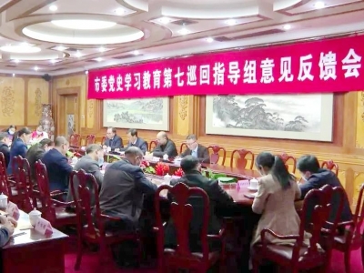 平远县召开市委党史学习教育第七巡回指导组意见反馈会