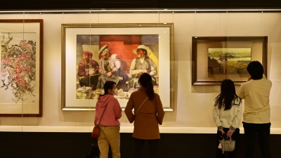 梅州首届“林风眠杯”师生绘画大赛作品展开展，持续至12月14日！