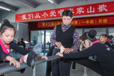 2021年文化和旅游领域“最美志愿者”廖建隆：只要身体硬朗，就一直教下去
