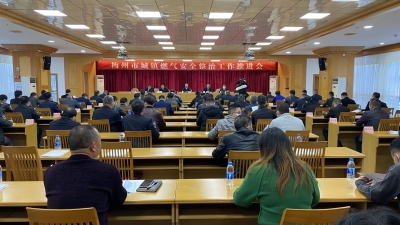 梅州召开全市城镇燃气安全整治工作推进会：压实责任抓整治 强化监管保安全