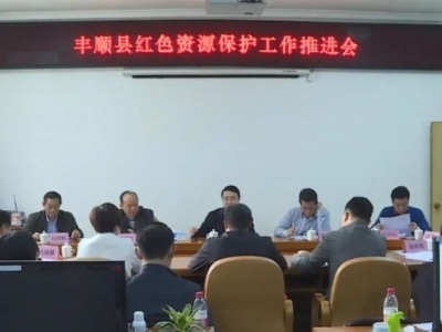 丰顺召开全县红色革命遗址保护利用项目建设工作推进会