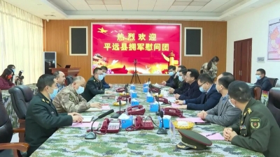 廖茂忠、周小勇率队走访慰问驻梅部队官兵