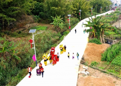 五华棉洋镇竹坑村竹坑大桥建成通车！村民春节出行再也不堵车了啦