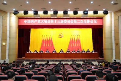 中共梅州大埔县委十三届二次全会召开