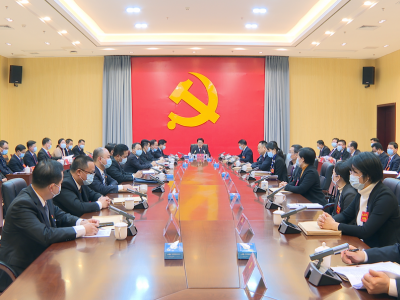 中共蕉岭县第十四次代表大会第二次会议召开县委常委会会议