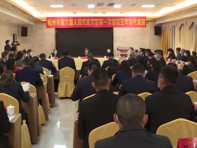 梅州市八届人大一次会议五华代表团热议市政府工作报告