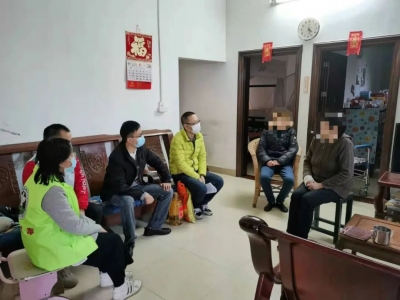 “平安关爱”在行动！梅江区对戒毒康复人员困难家庭开展新春走访帮扶活动