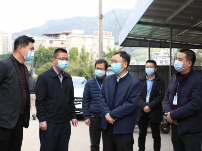 凌晓文带队督导疫情防控工作：从严从细落实各项防控措施