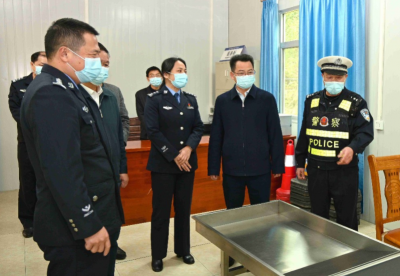 廖茂忠率队督导检查春节前市场供应、疫情防控和安全生产等工作