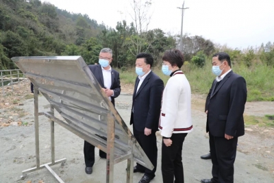 丰顺县委书记张志锋率队检查春节前各项工作