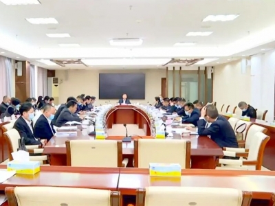 凌晓文主持召开大埔县政府党组（扩大）会议和十六届[2022]第1次县政府常务会议