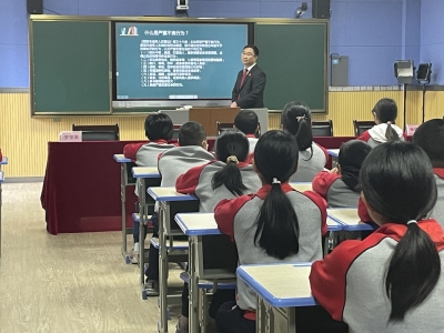 大埔法院深入校园开展普法宣讲暨寒假安全教育课